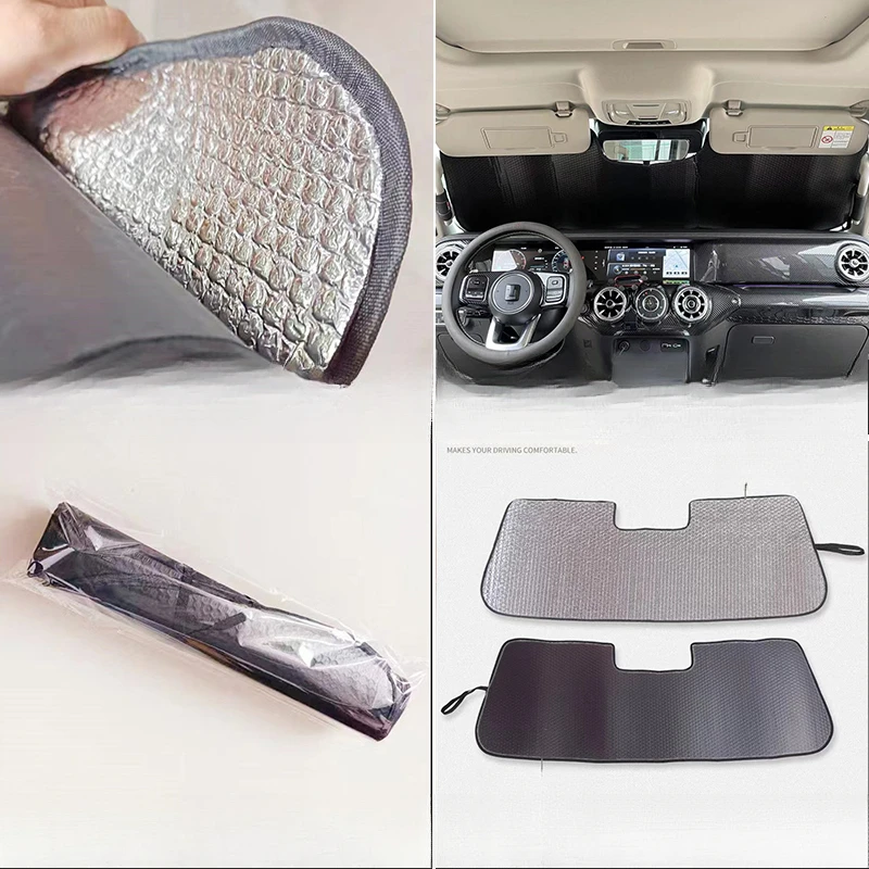For Tank 300 Sunshade Sunscreen Thermal Sunshade Front Windshield Blackout Window Modification Special Car Accessories Para Auto - Image 5