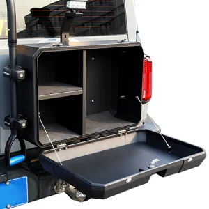 New Design 4*4 Off Road Heavy-Duty Containers Aluminium Tailgate Storage Box For Tank 300