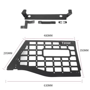 Trunk Storage Rack for GWM WEY Tank 300 2020-2025 Left & Right Tailgate Organizer Rack Accessories